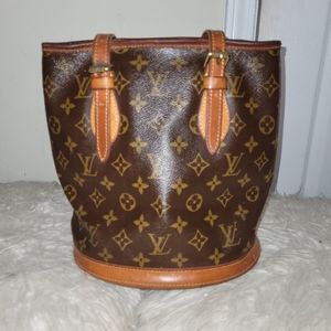 Louis Vuitton Bucket LV Petite Brown Monog